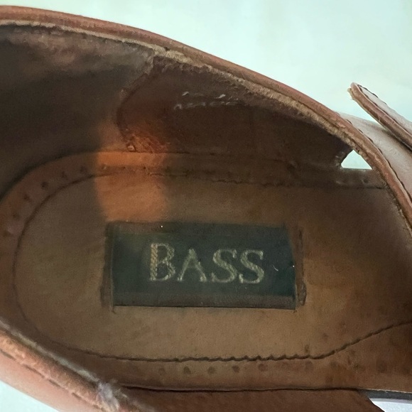 Bass Muzi Men’s Leather Fisherman Sandals Brown Size 11.5M Made in Brazil - Picture 2 of 14